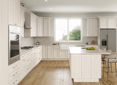 Easton Ivory Oak - Ready to Assemble Kitchen Cabinets