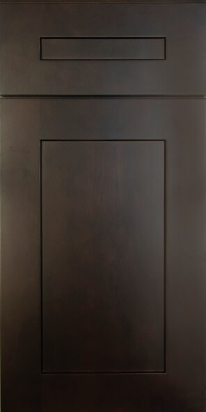 Camden Espresso Shaker Bathroom Vanity Sample Door