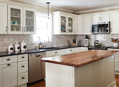 Malibu Dove - Pre-Assembled Kitchen Cabinets