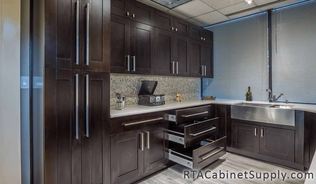 Anchester Espresso kitchen angle view.