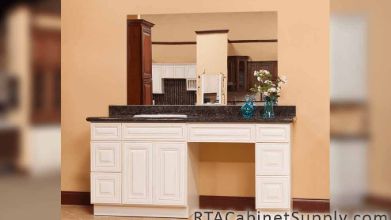 Charleston Cream Bathroom Completed Project