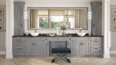 Newport Grey Shaker Completed Project