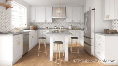 Madison White Shaker Completed Project