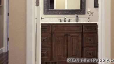 Jackson Chocolate Bathroom Completed Project