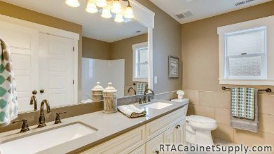 Belfast Cream Glaze Bathroom Completed Project