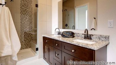 Sienna Shaker Bathroom Finished Project