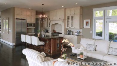 Belfast Cream Glaze 5 Kitchen Completed Project