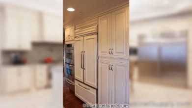 Belfast Cream Glaze 14 Kitchen Completed Project