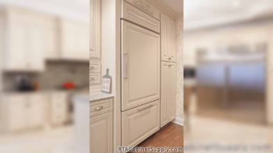 Belfast Cream Glaze 16 Kitchen Completed Project