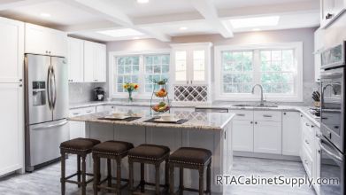 Classic White Shaker 2 Kitchen Completed Project