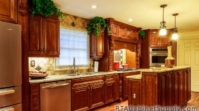 Coffee Cherry Kitchen Completed Project