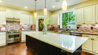 Vanilla Glaze Kitchen Completed Project