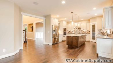 Belfast Cream Glaze 2 Kitchen Completed Project