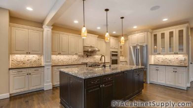 Belfast Cream Glaze 3 Kitchen Completed Project