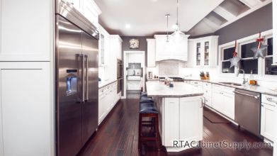 Newport White Shaker Completed Project