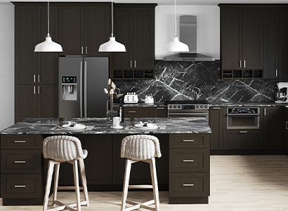 Chatham Cobblestone - Pre-Assembled Kitchen Cabinets