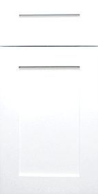 Madison White Shaker Bathroom Vanity Sample Door