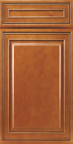 Coventry Toffee Glaze Cabinet's Front Door
