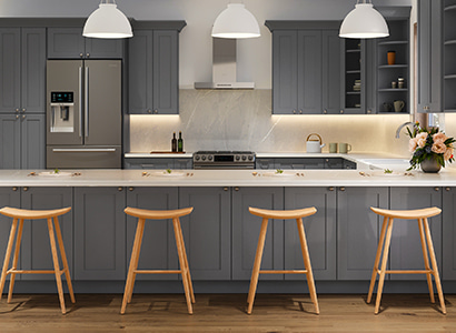 Madison Grey Shaker - Ready to Assemble Kitchen Cabinets