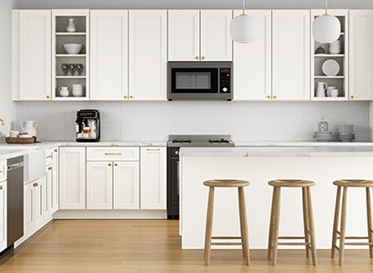 Malibu Dove - Pre-Assembled Kitchen Cabinets