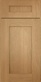 Newport Homestead Oak Shaker Cabinet's Front Door