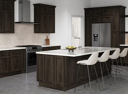 Newport Smoke Shaker - Ready to Assemble Kitchen Cabinets