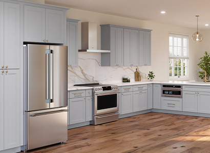 Preston Grey - Ready to Assemble Kitchen Cabinets