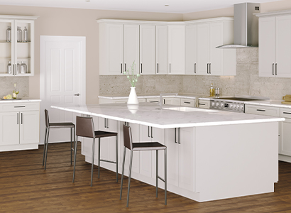 Salem Dove Shaker - Ready to Assemble Kitchen Cabinets