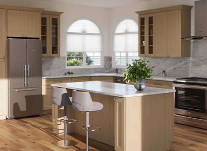 Salem Essence Oak Shaker - Ready to Assemble Kitchen Cabinets