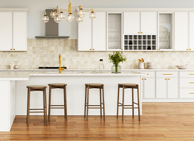 Sonoma Dove - Pre-Assembled Kitchen Cabinets