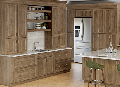 Springfield Toffee - Ready to Assemble Kitchen Cabinets