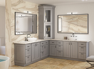 Anchester Grey Bathroom Vanities