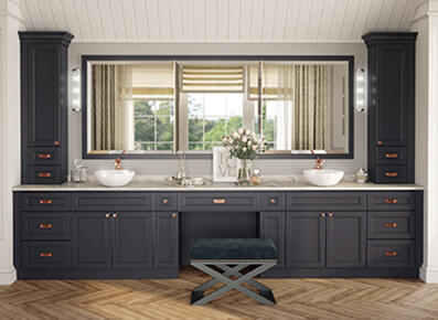 Hanover Charcoal Bathroom Vanities