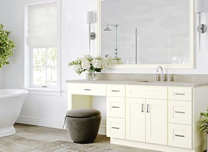 Salem Cream Shaker Bathroom Vanities