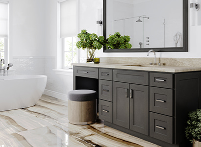 Salem Cinder Shaker Bathroom Vanities