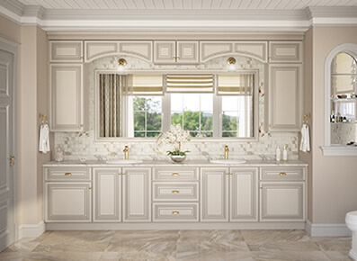 Pearl Glaze Bathroom Vanities