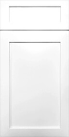 Victoria White Shaker Cabinet's Front Door