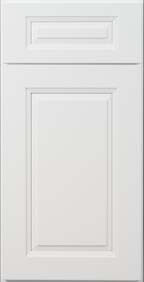 Newtown White Bathroom Vanity Sample Door