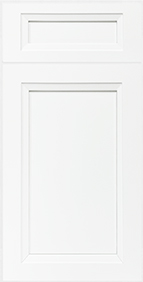 Springfield White Cabinet's Front Door