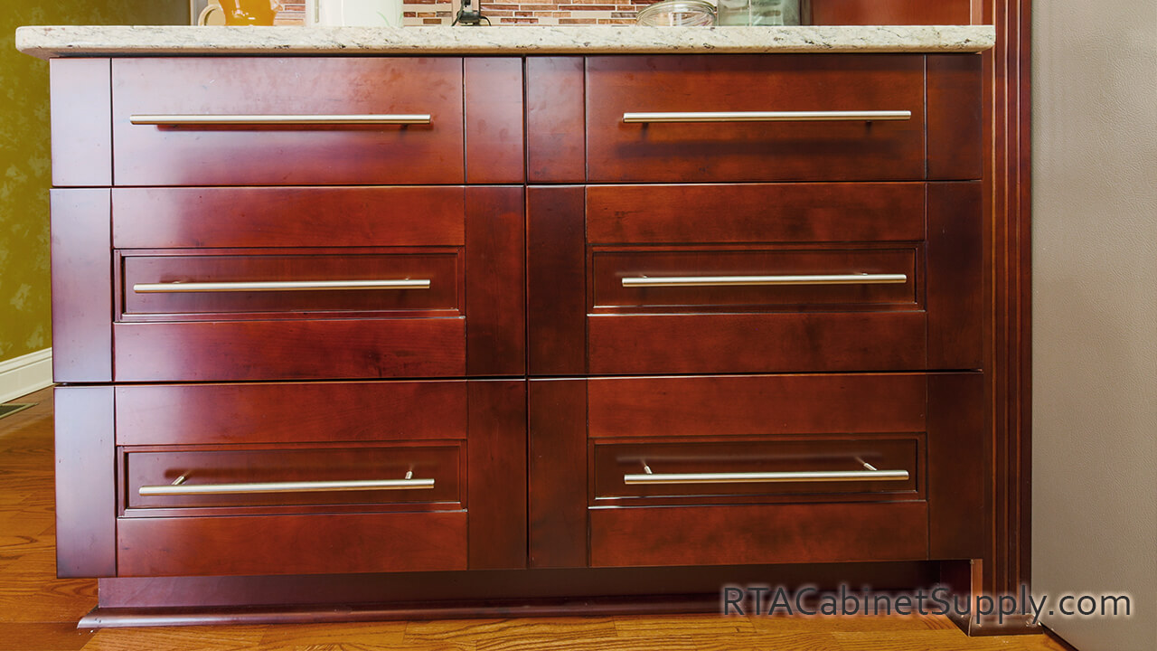 Walnut Shaker - Pre-Assembled Kitchen Cabinets